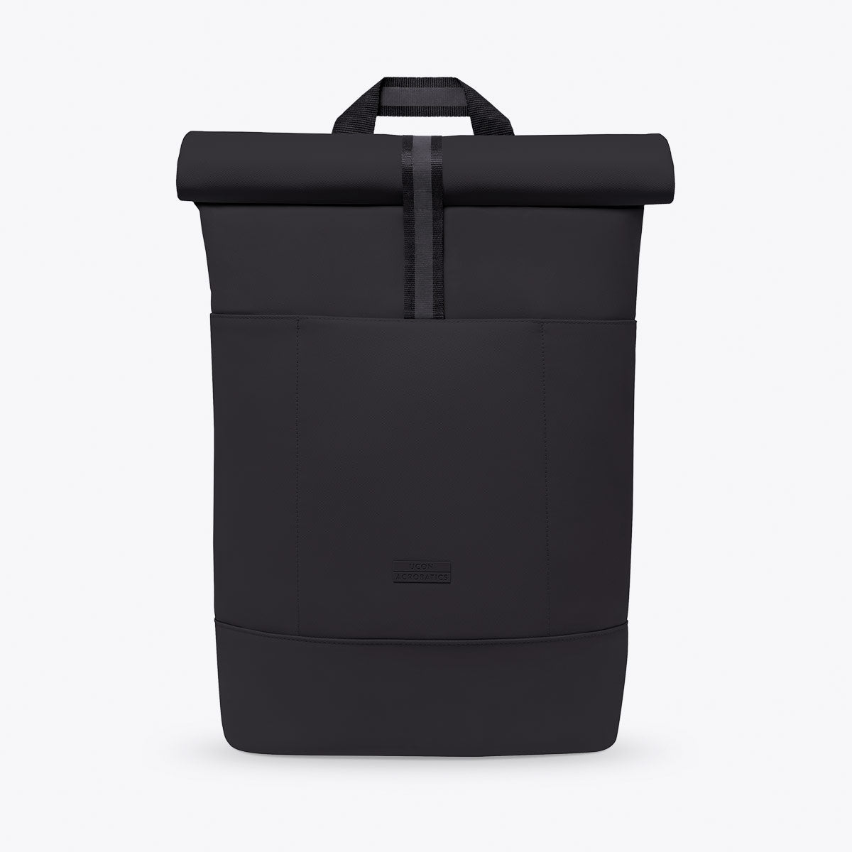 Hajo Roll-Top Backpack - Black - Black / Medium
