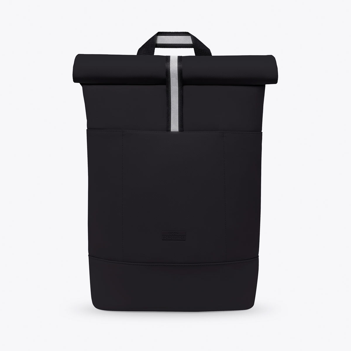 Hajo Roll-Top Backpack - Black - Black / Medium
