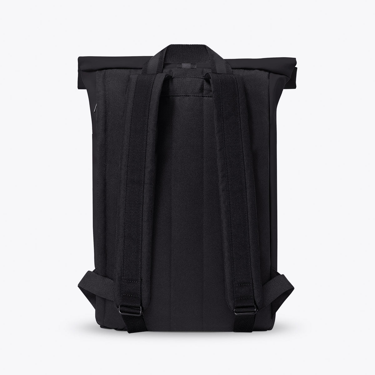 Hajo Roll-Top Backpack - Black - Black / Medium