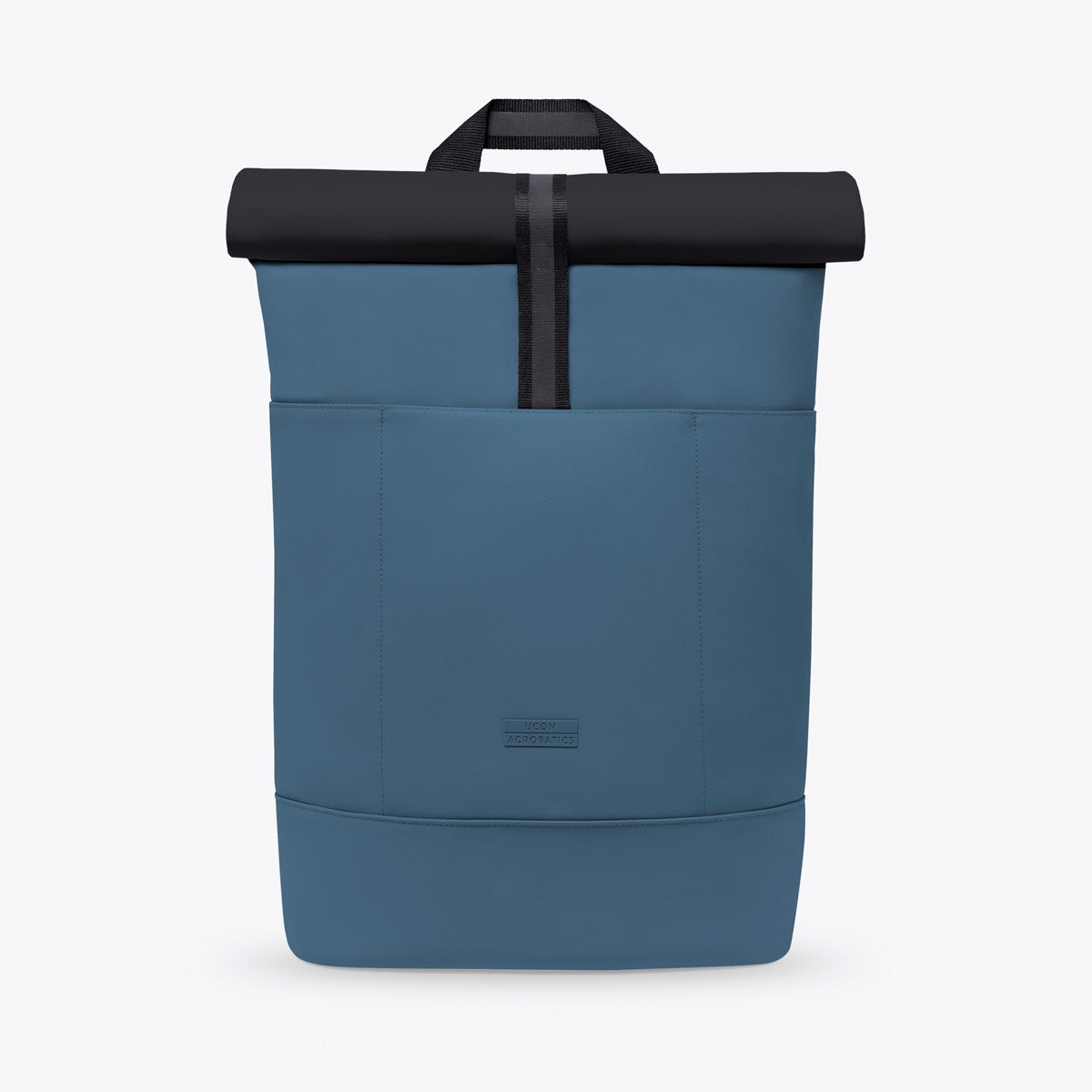 Hajo Roll-Top Backpack - Petrol - Black / Medium