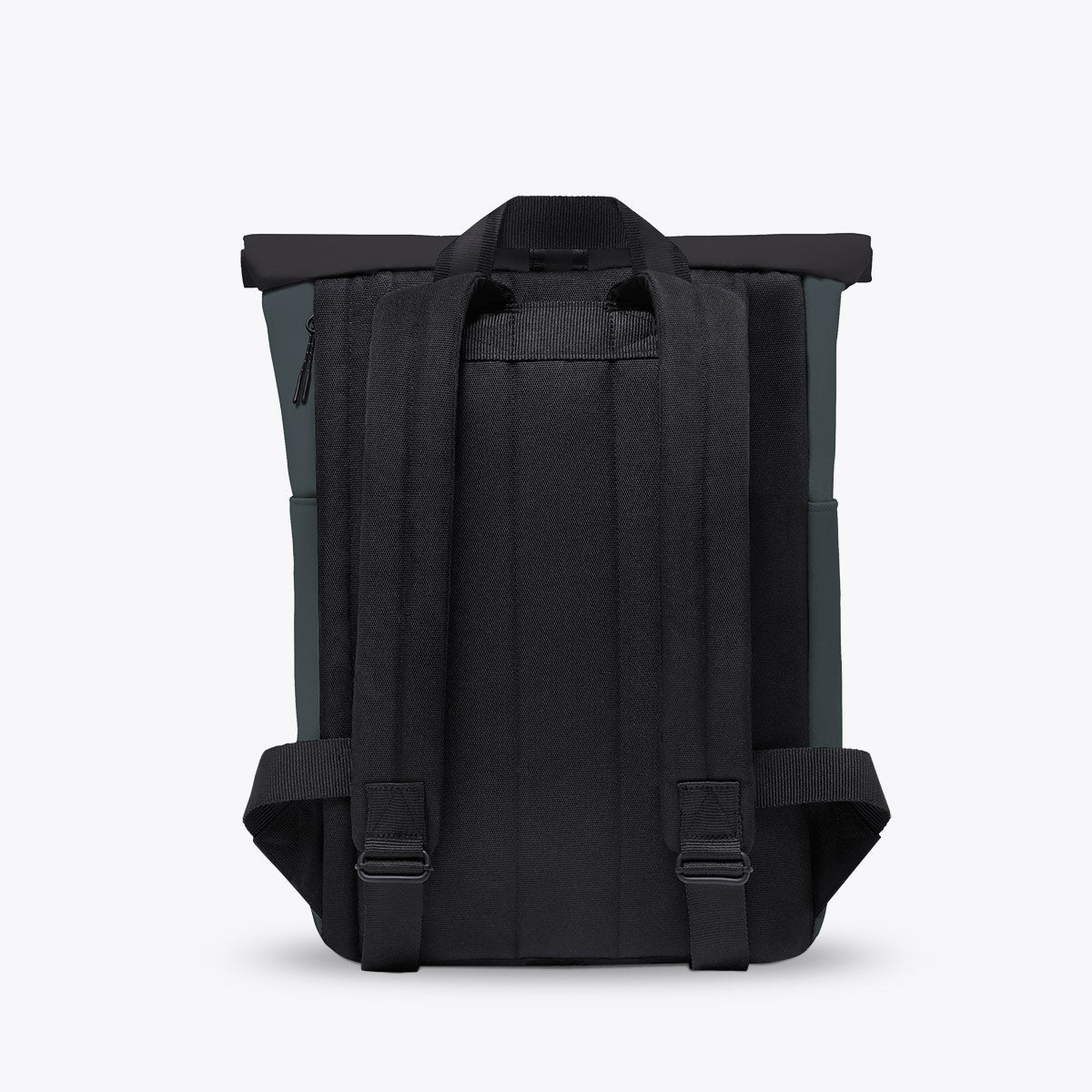Hajo Roll-Top Backpack - Forest - Black / Mini
