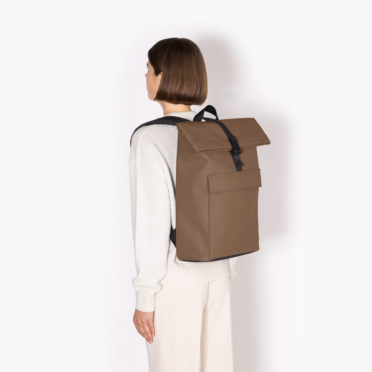 Jannik Roll-Top Backpack - Chestnut / Medium