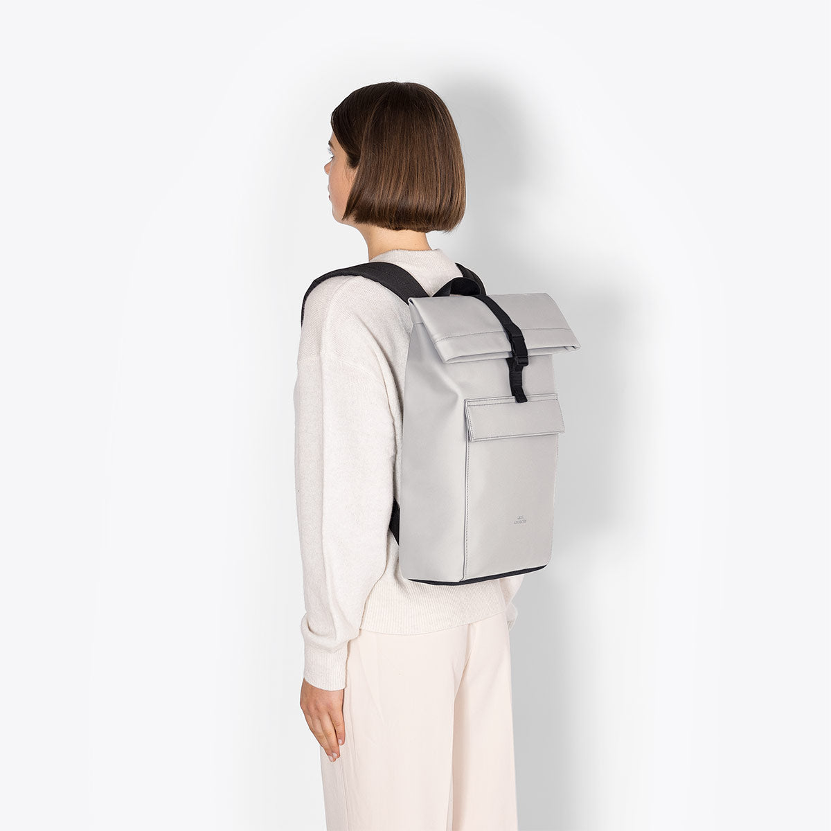 Jannik Roll-Top Backpack - Glacier Grey / Mini