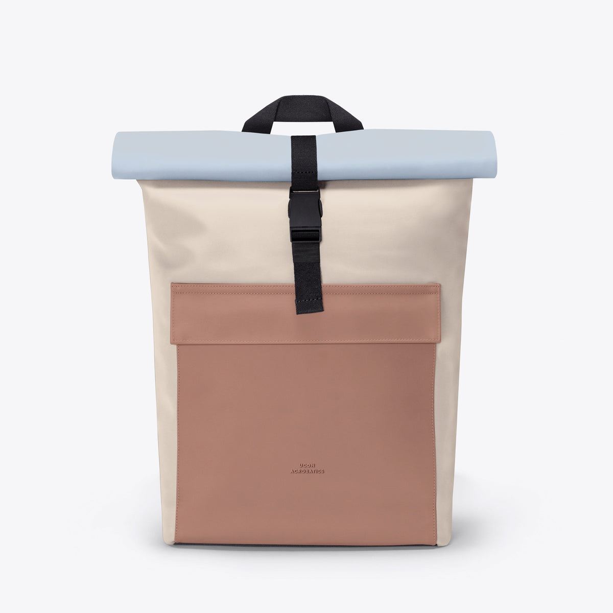 Jannik Roll-Top Backpack - Light Sand - Redwood / Mini
