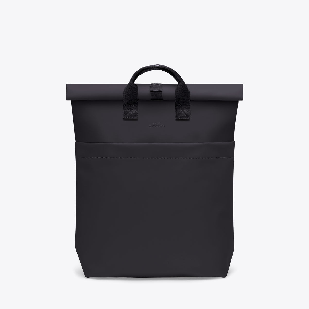 Malte Convertible Roll-Top Backpack - Black