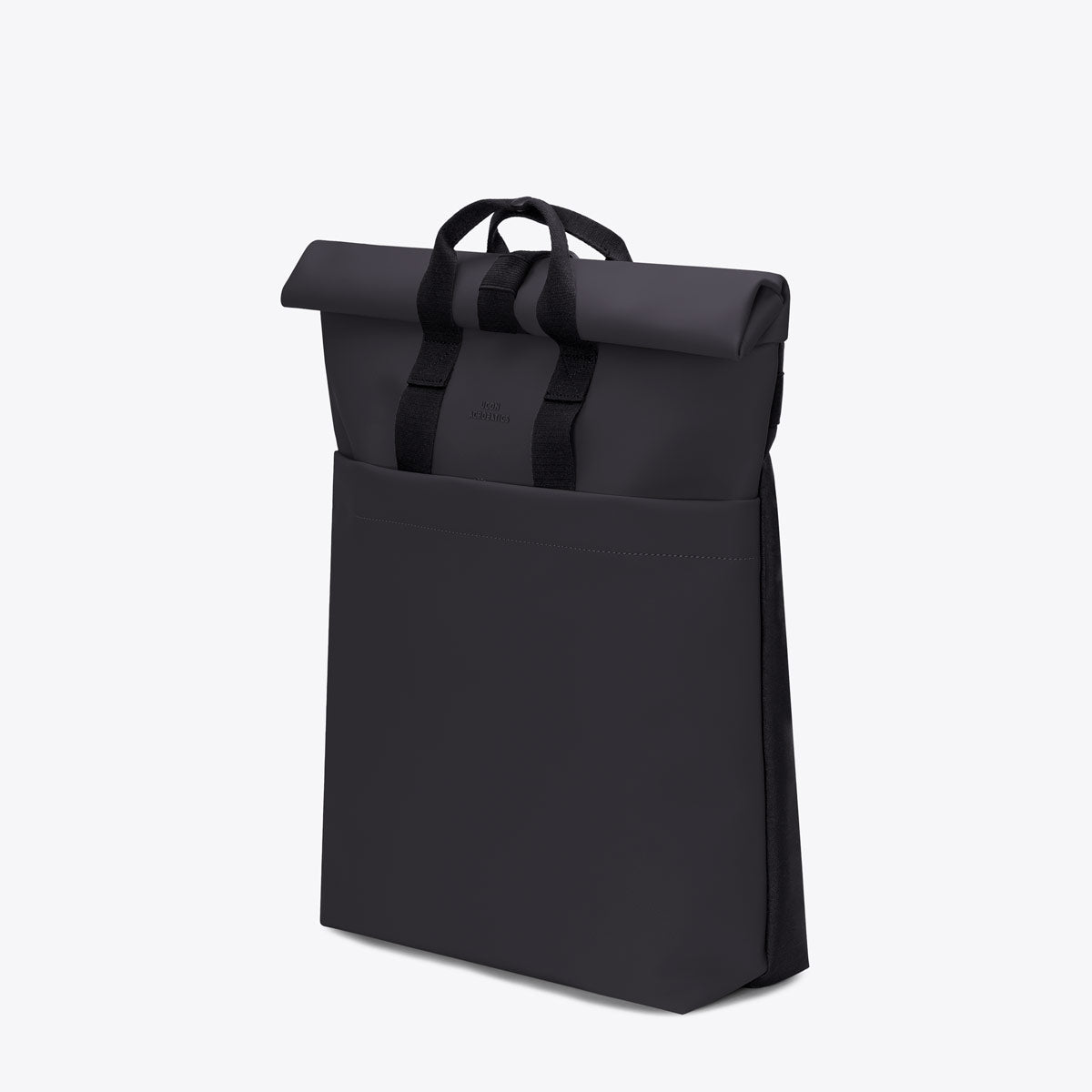 Malte Convertible Roll-Top Backpack - Black