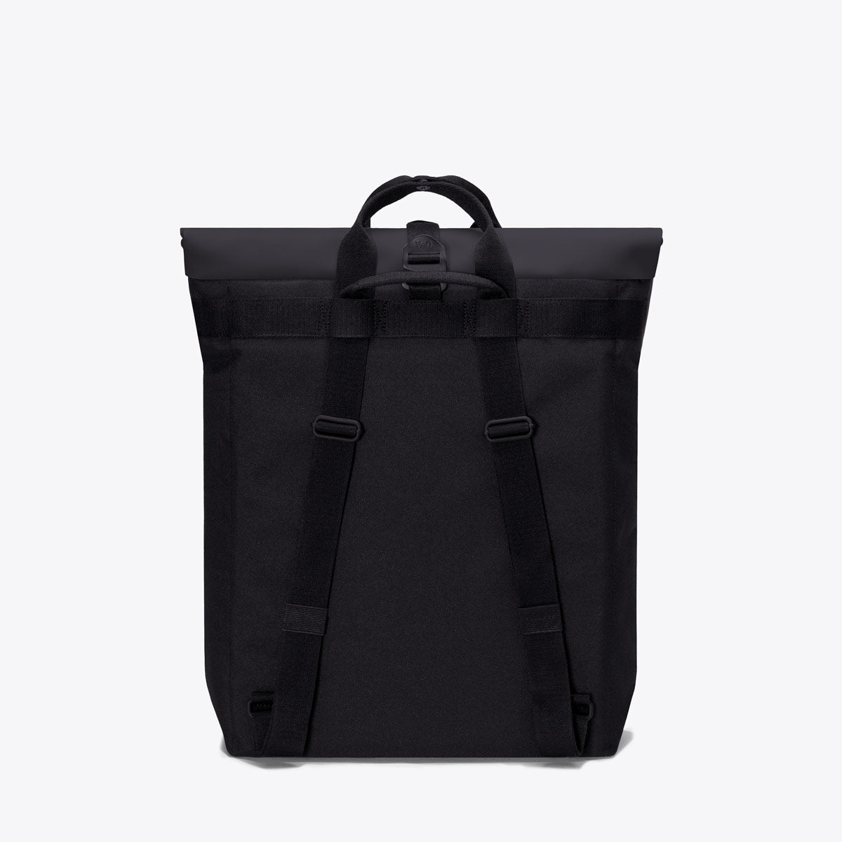 Malte Convertible Roll-Top Backpack - Black