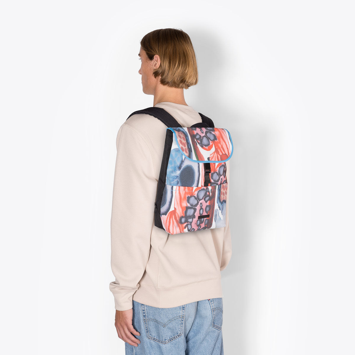 Mion Flat Top Backpack - Emma Larsson Artwork