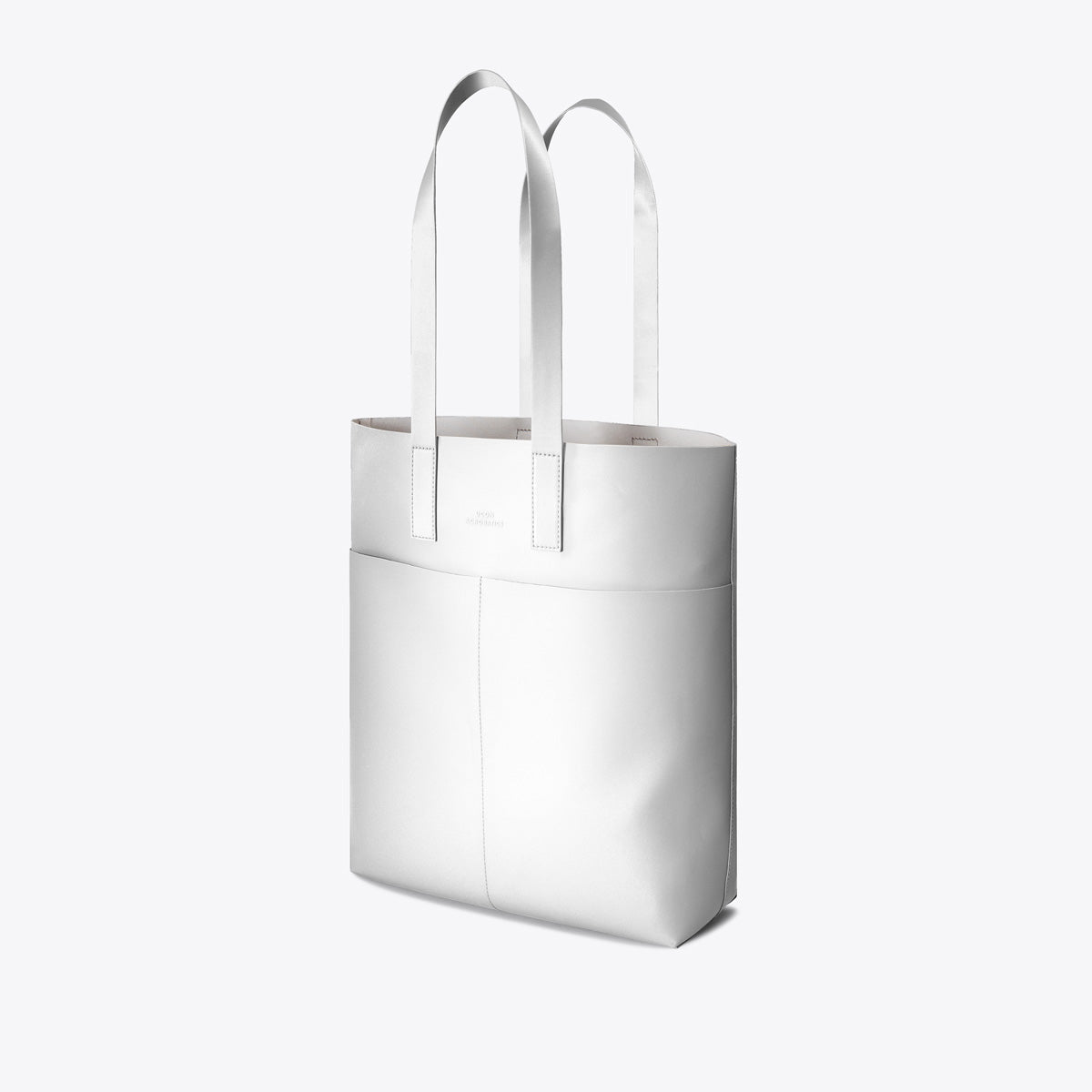 Noah Tote Bag - Silver Metallic