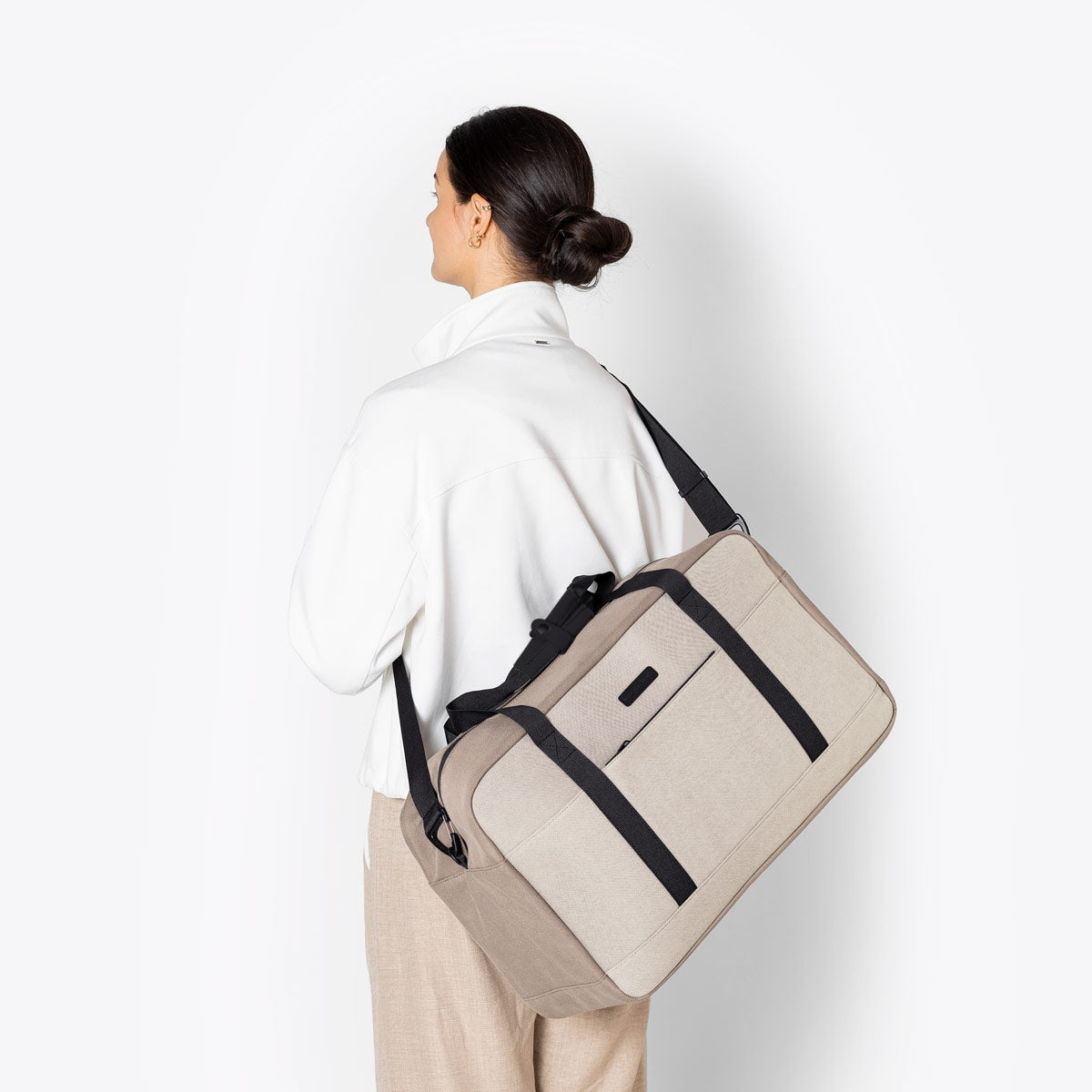 Omasu Weekender Bag - Dark Sand - Light Sand