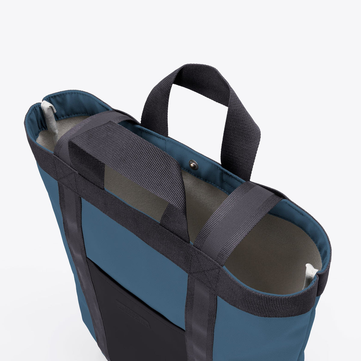 Ruben Tote Bag - Petrol - Black