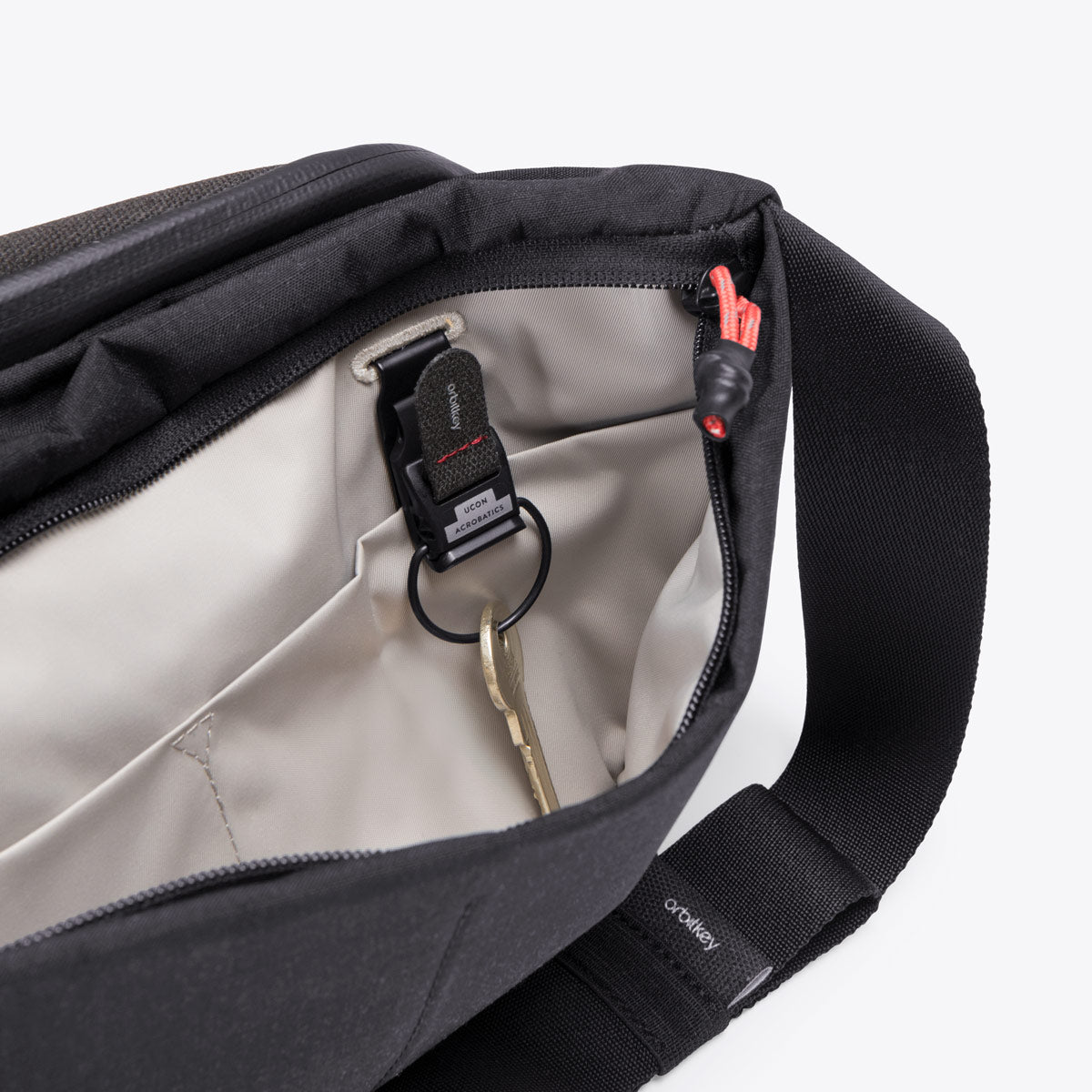Urban Sling Bag - Black Reflective