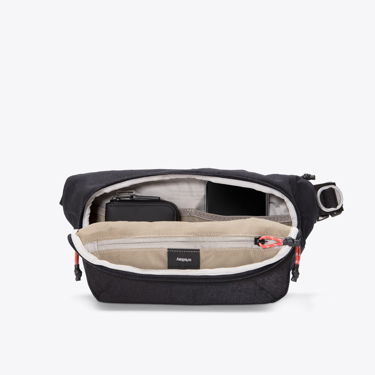 Urban Sling Bag - Black Reflective