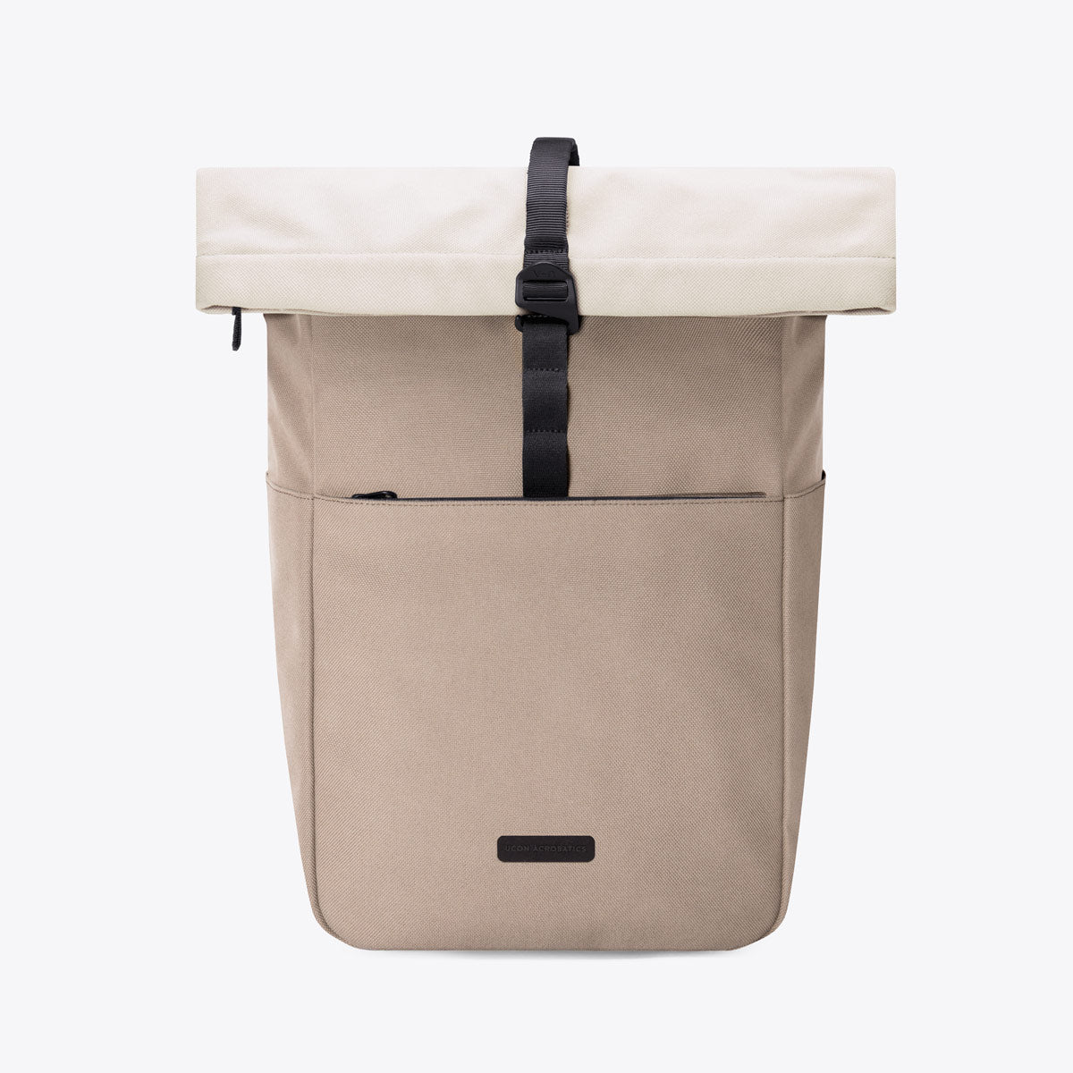Yuto Roll-Top Backpack - Dark Sand - Light Sand