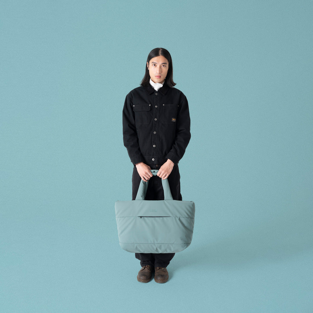 Olivia Puffy Bag - Pine Green / Medium